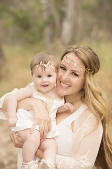 Haarband 'mama en me'