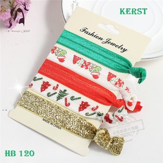 Haar elastieken-armband bow tie 