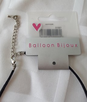 Balloon Bijoux lange kinderketting met hart
