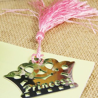 Boekenlegger kroon in cadeaudoosje