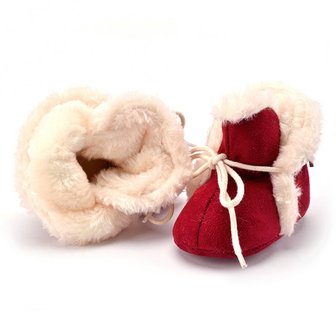 Babylaarsjes winterboots met bont givatokidz