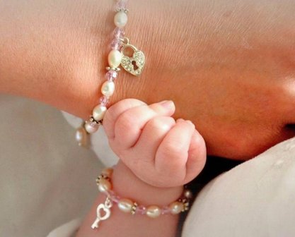 Kaya mama en me armband "key to my heart"