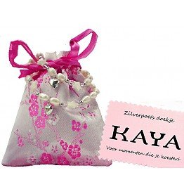 Kaya babyarmbandje 'Infinity Pink' hoera! 1 jaar
