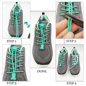 Lock elastische schoenveters