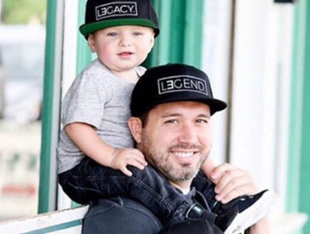Petten set vader en zoon