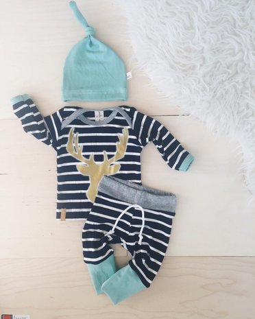 Babykleding set eland 3 dlg