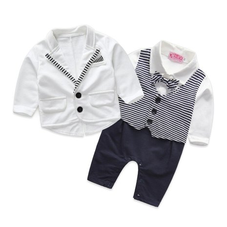 Babykostuums bodysuit met blazer 2 kleuren