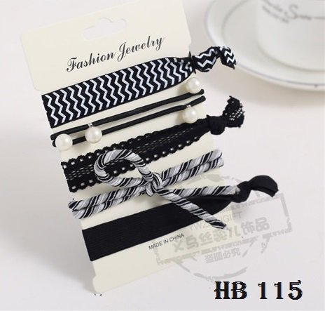 Haar elastieken-armband bow tie 