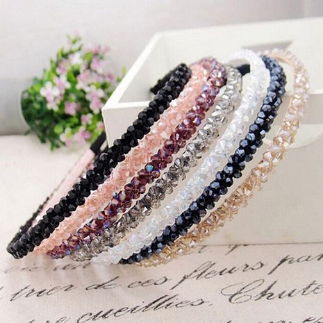 Kristallen haarband/diadeem