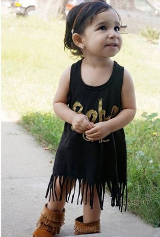 Peuterjurk Boho chic