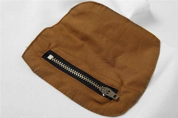 Peuter/kindershirt met ritsje