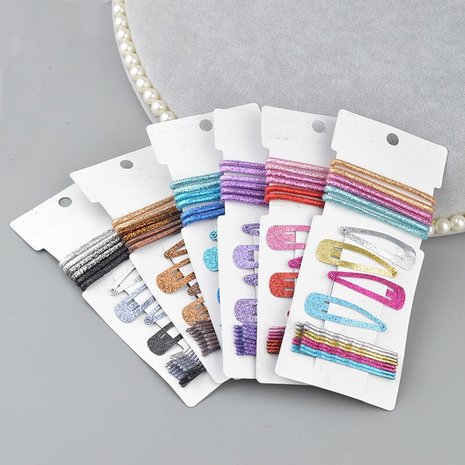 Haaraccessoire set glitter 18 stuks