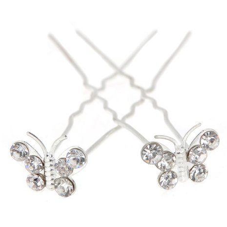 Haarpinnen strass 